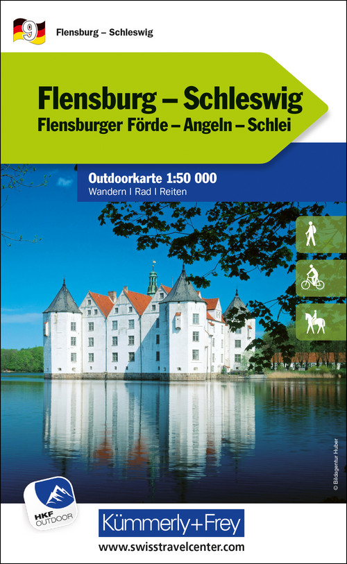 Deutschland, Flensburg - Schleswig, Nr. 9, Outdoorkarte 1:50'000